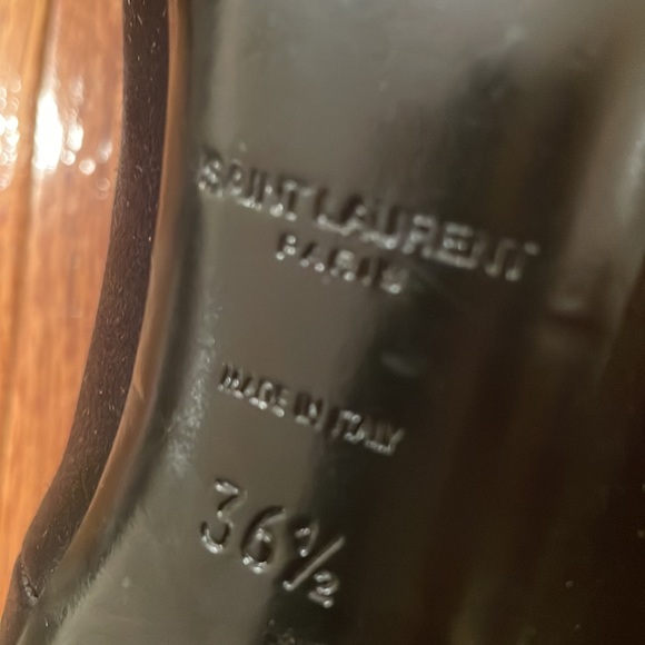 Saint Laurent embellished satin pump - Picture 12 of 13